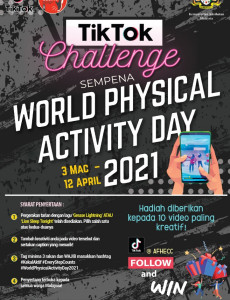 Tiktok Challenge Sempena World Physical Activity Day 2021